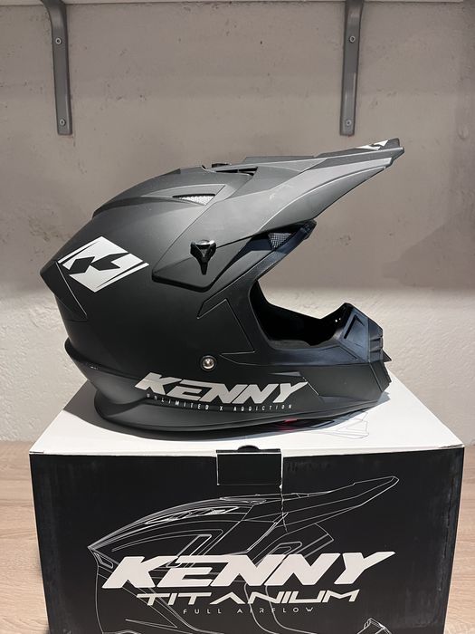 Casca moto cross enduro KENNY si PULL-IN noua M si L