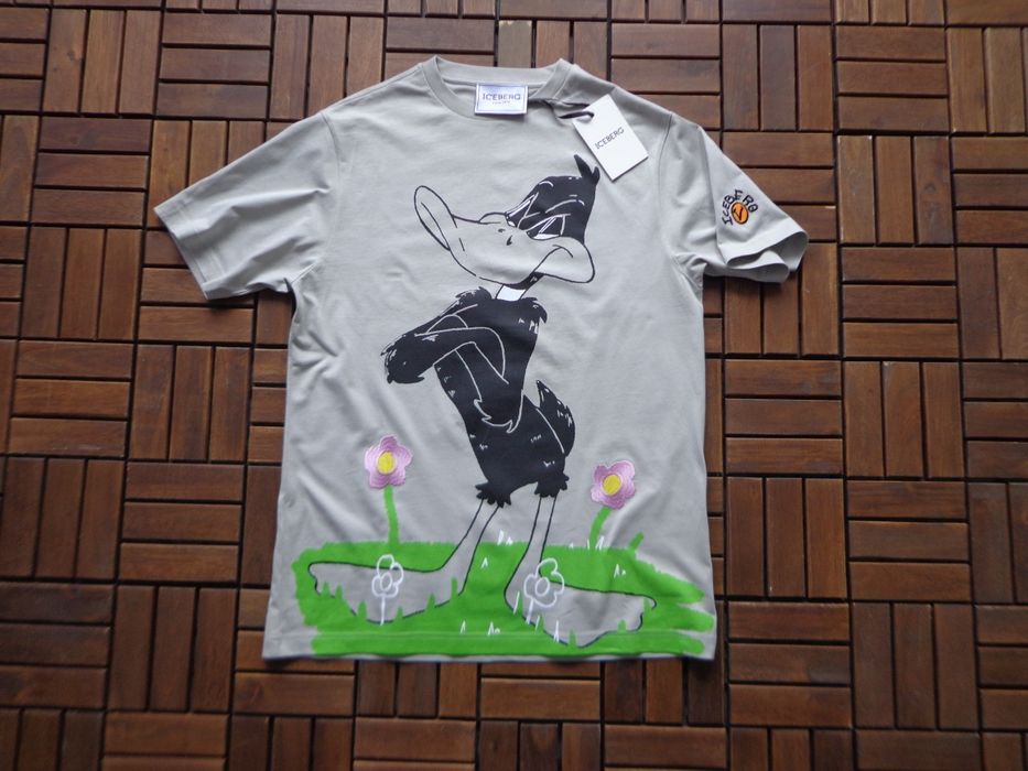 Мъжка тениска Iceberg Daffy Duck Print T-shirt размери S, M, L