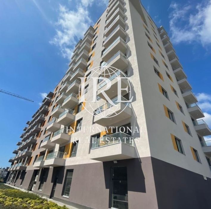 Нов двустаен апартамент с панорамна гледка, среден етаж, разсрочено п