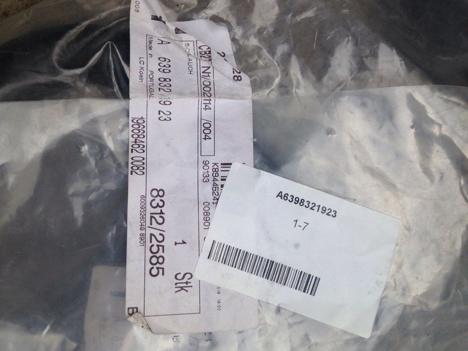 Запчасти на Мерседес Вито 639