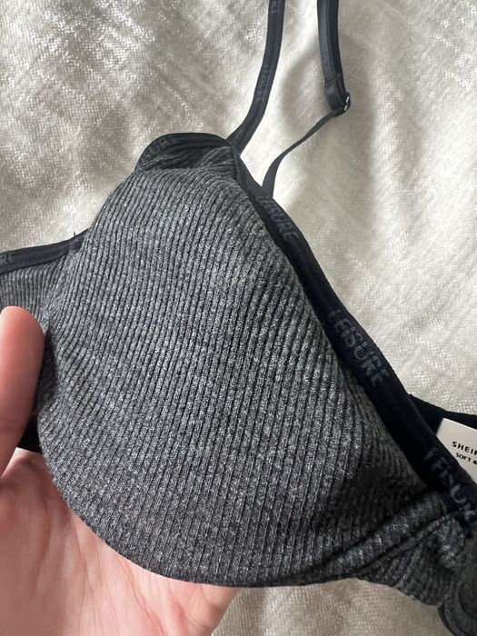 Sutien material textil shein