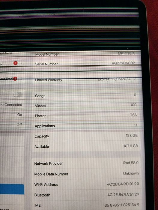 Ipad pro 12.9 6th pentru piese