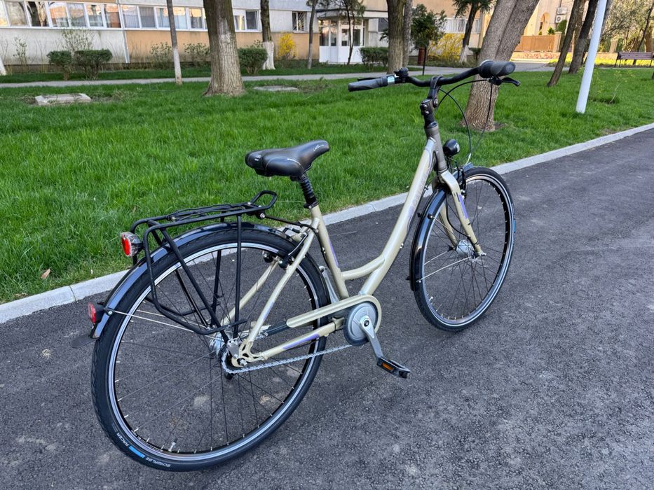 Bicicletă damă roți pe 28 Zoll 7 viteze în butuc import Germania