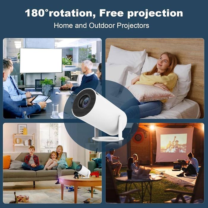 Чисто нов смарт проектор HY300 Pro (само тестван)