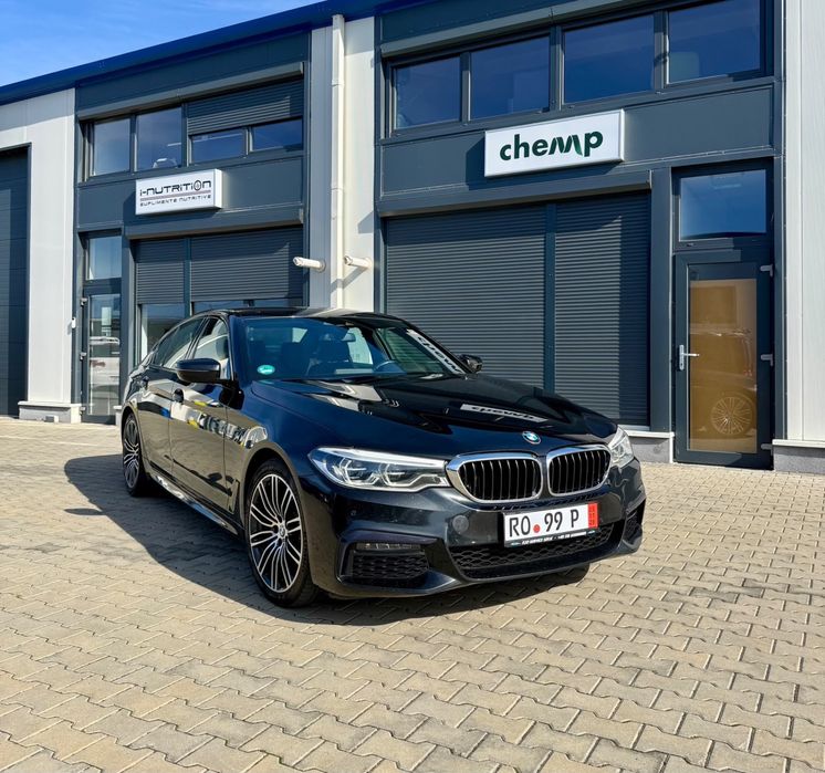 BMW G30 520d • 190 CP • Diesel Mild-Hybrid • EURO 6 • M Pack • HUD • Automată • 2020