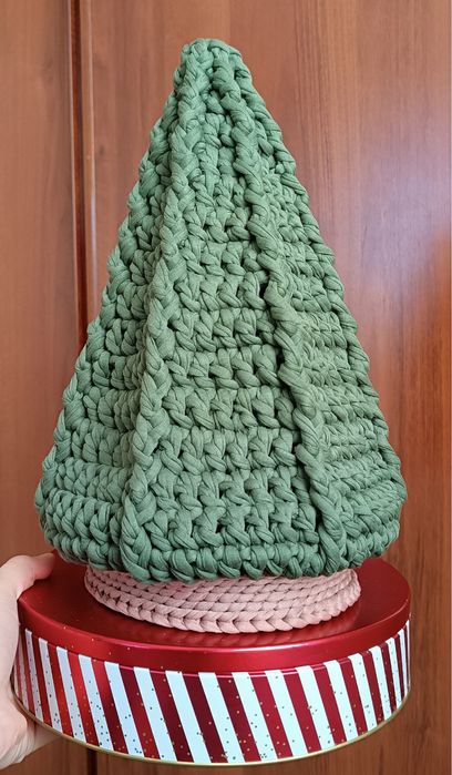 Декоротивные корзинки ( органайзеры)  из трикотажный пряжы