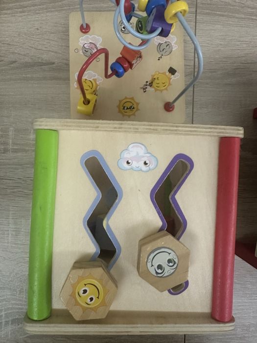 Лот дървени играчки