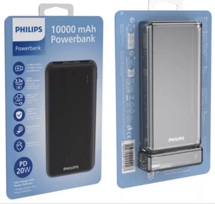 Baterie/acumulator extern Philips 10.000 mAh