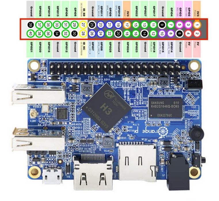 Orange Pi lite 512mb RAM