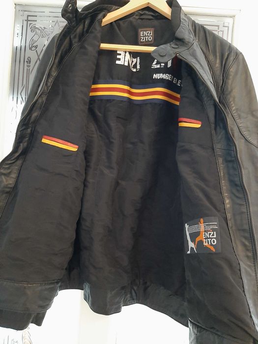 Ново мъжко кожено яке от естествена кожа