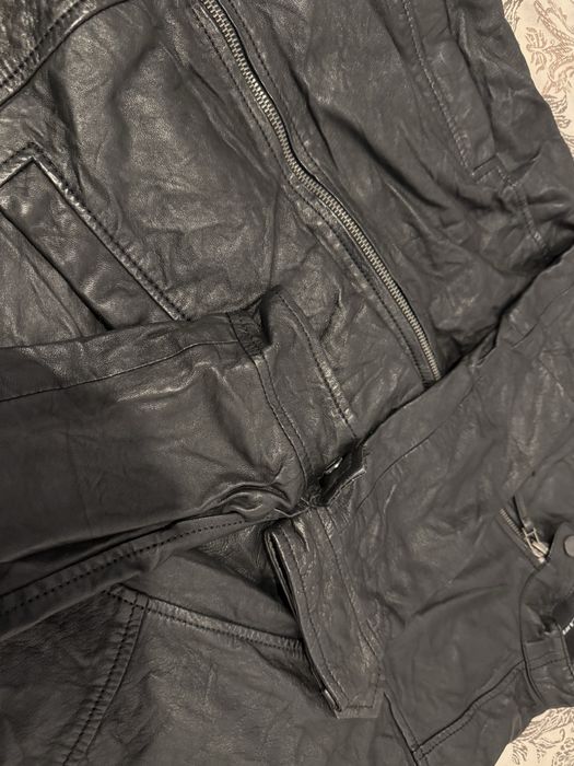 Премиум мъжко кожено яке Kings on Earth (Mauritius) -100% агнешка кожа