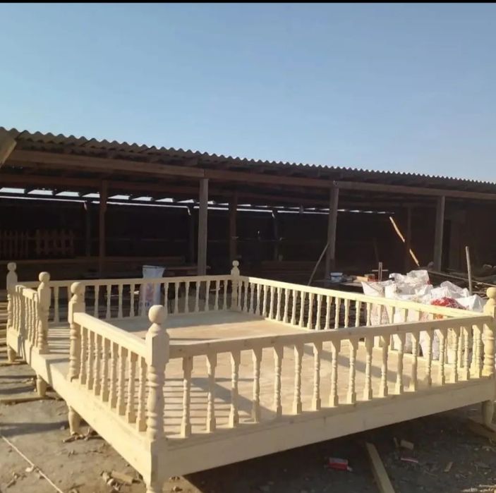 Изготавливается беседки