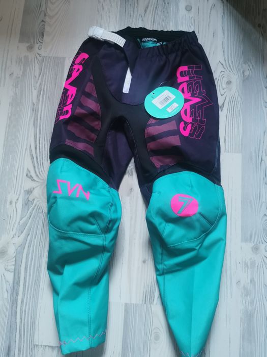 Pantaloni Enduro Motocros  seven vox phaser pant ivory