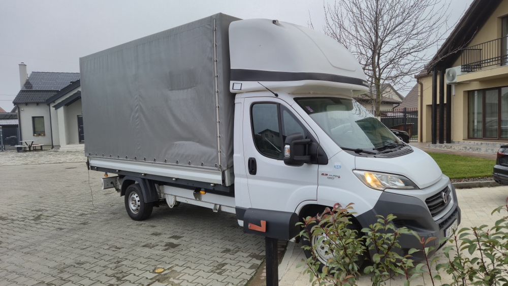 Fiat Ducato 2.3 Prelată – 8 Europaleți – Unic proprietar