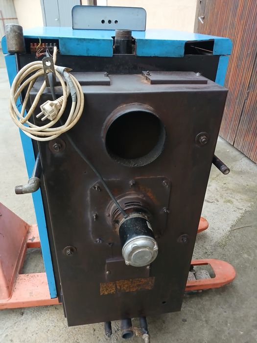 Cand centrala pe lemne cu gazificare de 35kw