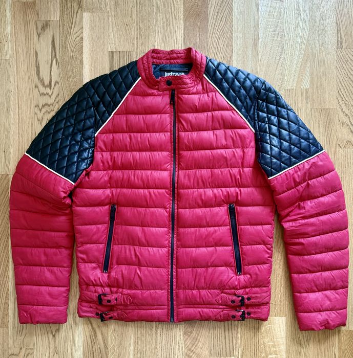 Just Cavalli пухено яке 100% оригинал !!!Размер 48(м)