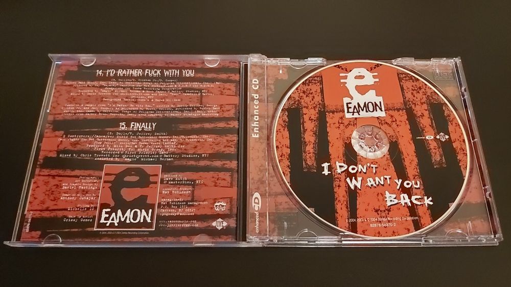 Cd Original Eamon - I don't want you back