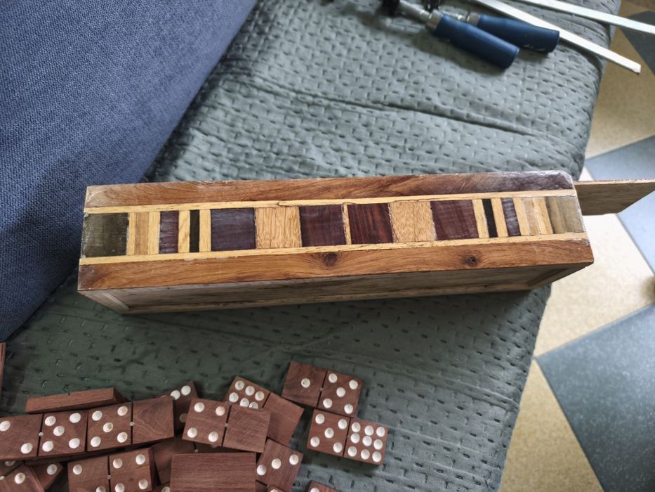 Домино,уникално, единствено, ръчно изработено, двойна деветка