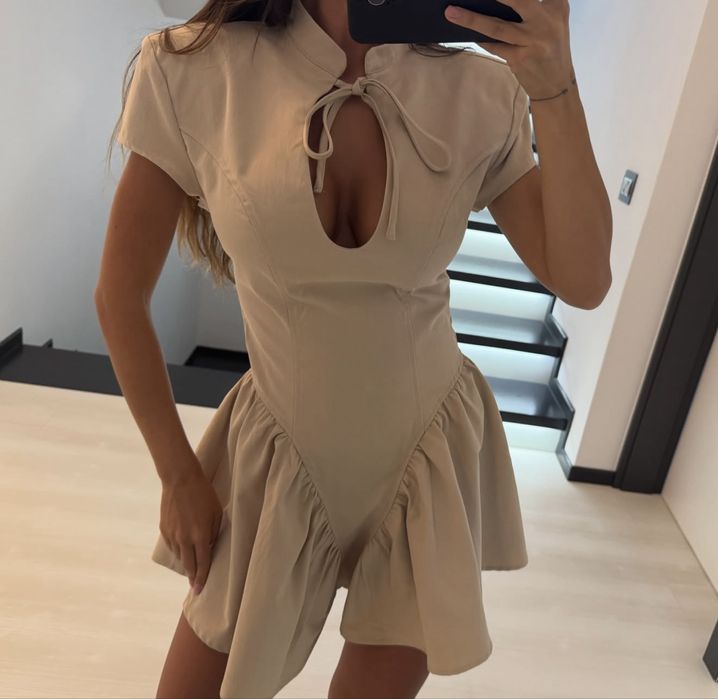 Rochie bej de vara