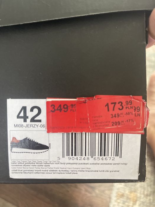 Мъжки кожени обувки Togoshi