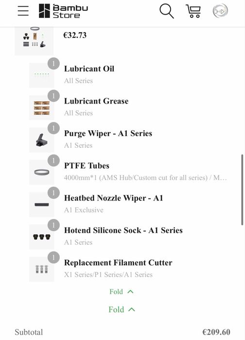 Bambu Lab A1 combo + Sunlu S4 Filament dryer + Piese + Garanție