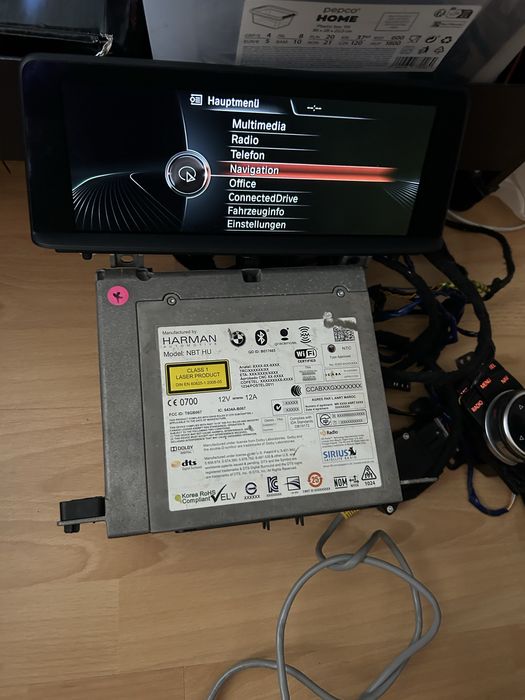 Display nbt nbt evo bmw f30/f31/f32/f33/f34/f36 nbt nbt evo