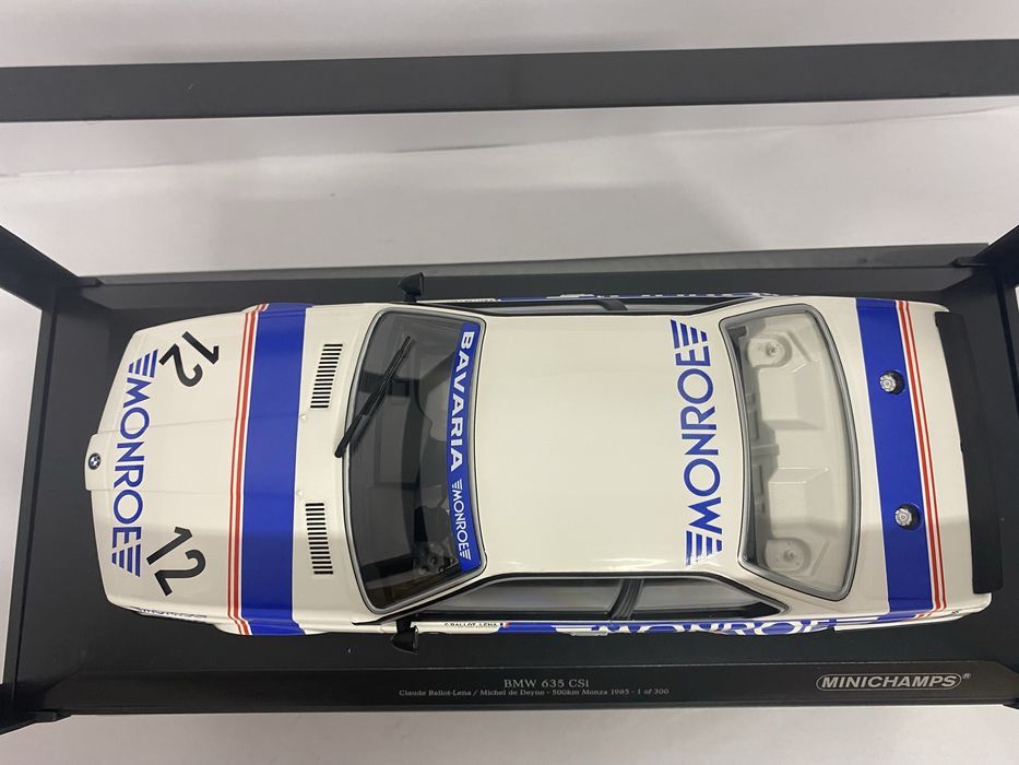 MINICHAMPS BMW 635 CSi machetă auto scara 1:18 25cm ed limitata 300buc