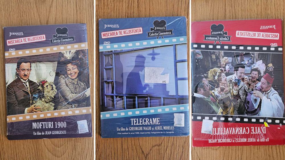 Filme romanesti de colectie (originale, sigilate) DVD