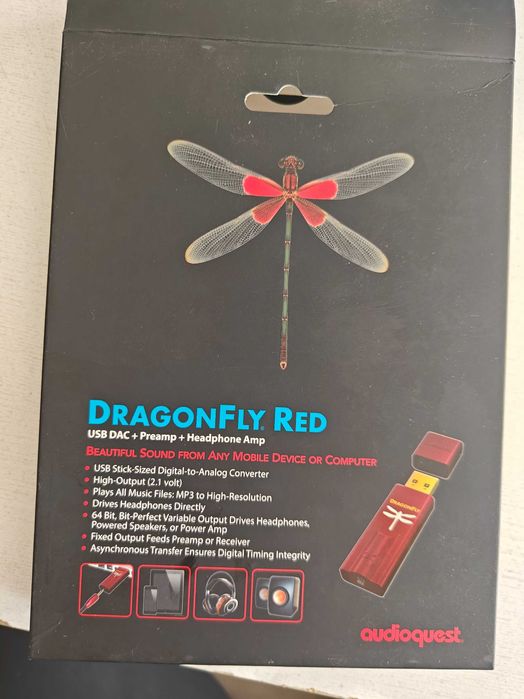 DAC  DragonFly Red AudioQuest