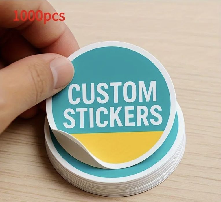1000бр. персонализирани стикери