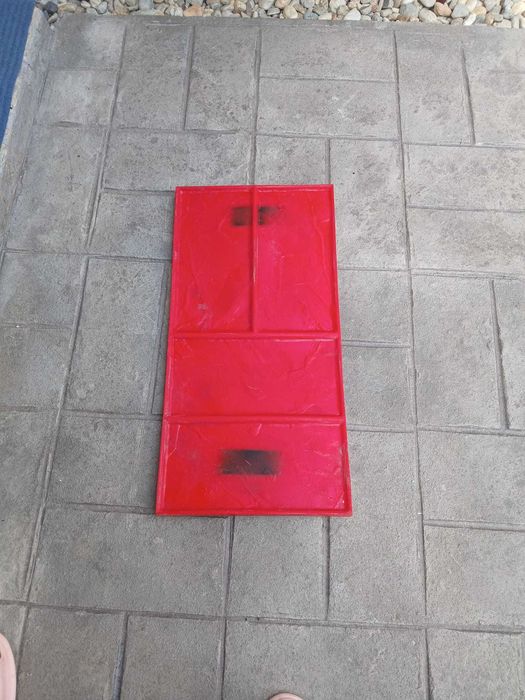 Vand stampila beton amprentat si praf antilipire folosite
