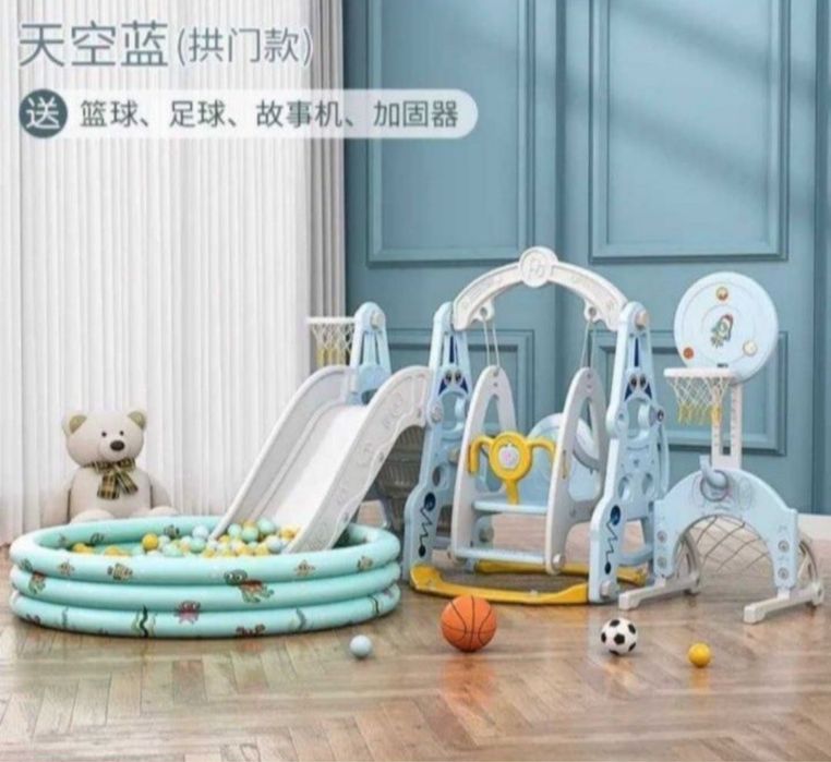 Gorka kachelya. Горка качела 6в1