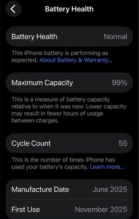 iPhone 15 128 GB Black