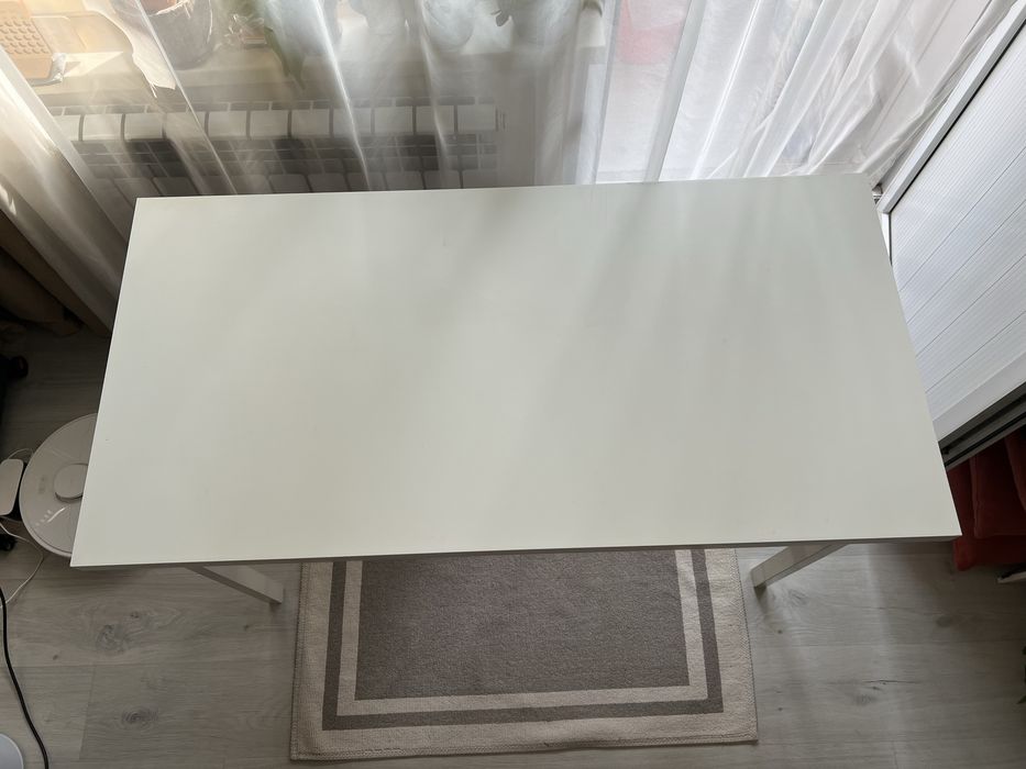 Стол икея белый (ikea linnmon)