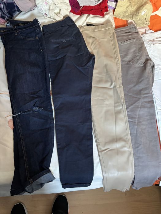 Lot haine dama Zara H&M Bershka XS-S rochii pantaloni