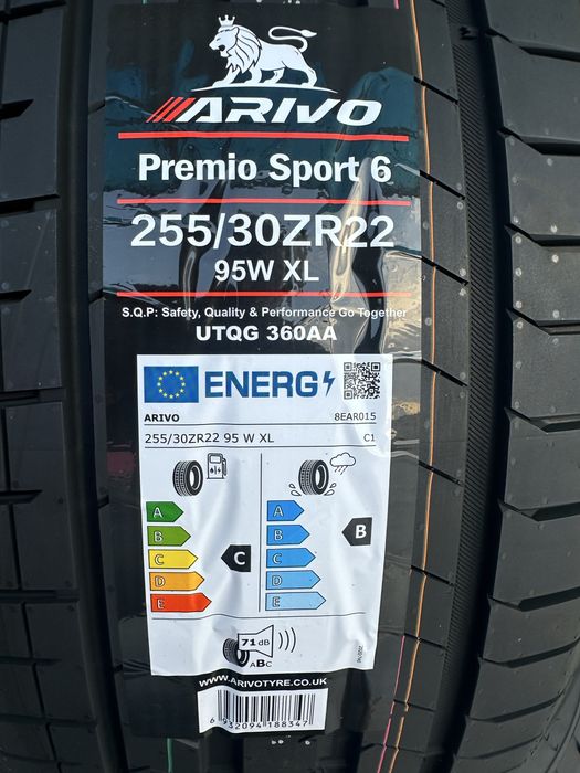 Нови летни гуми ARIVO PREMIO SPORT 6 255/30R22 95W XL БОРД 2553022