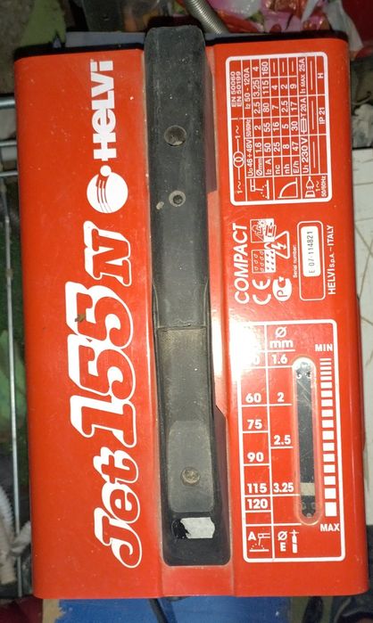 Aparat de sudura portabil monofazat Helvi JET 155 N CO