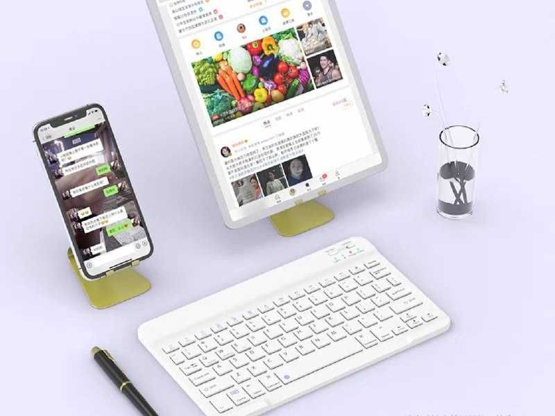 Беспроводная клавиатура для телефонов, планшетов