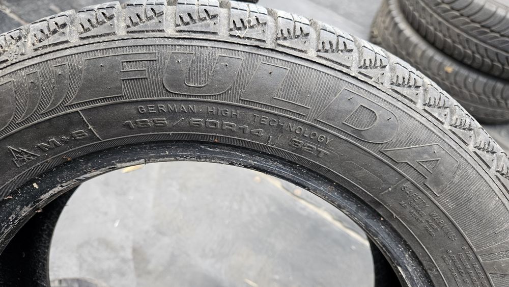 2бр гуми 185 60 14 фулда