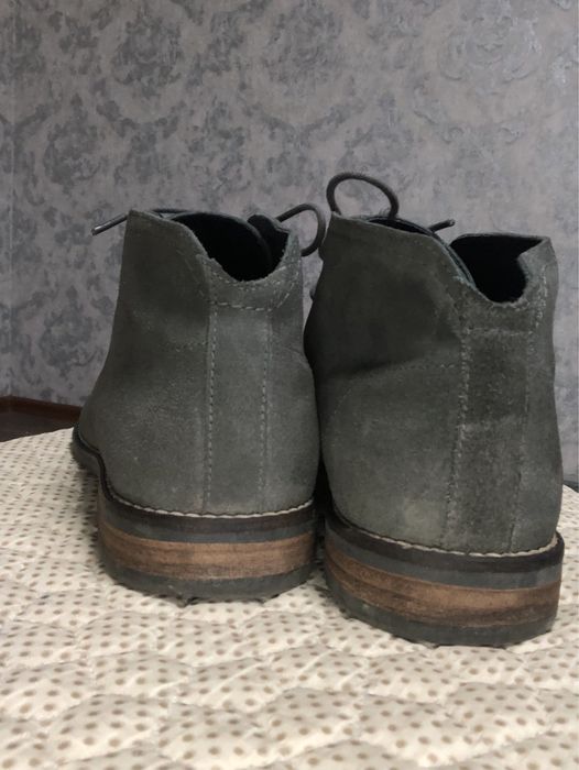 Мужские ботинки из нубука