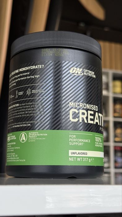 Optimum nutrition creatine micronized 317gr 93 servings креатин