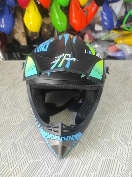 Каска, мотокрос, вело, тротинетка