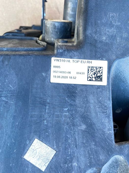 Far dreapta iq light vw id3 10b941036a 2020+