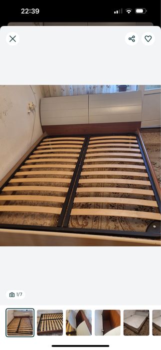 Продам двухспальную кровать