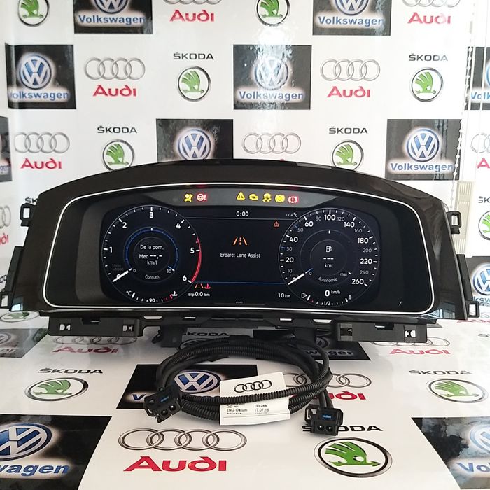 Ceasuri ceas bord  digitale originale plasma Virtual Cockpit Vw Golf 7