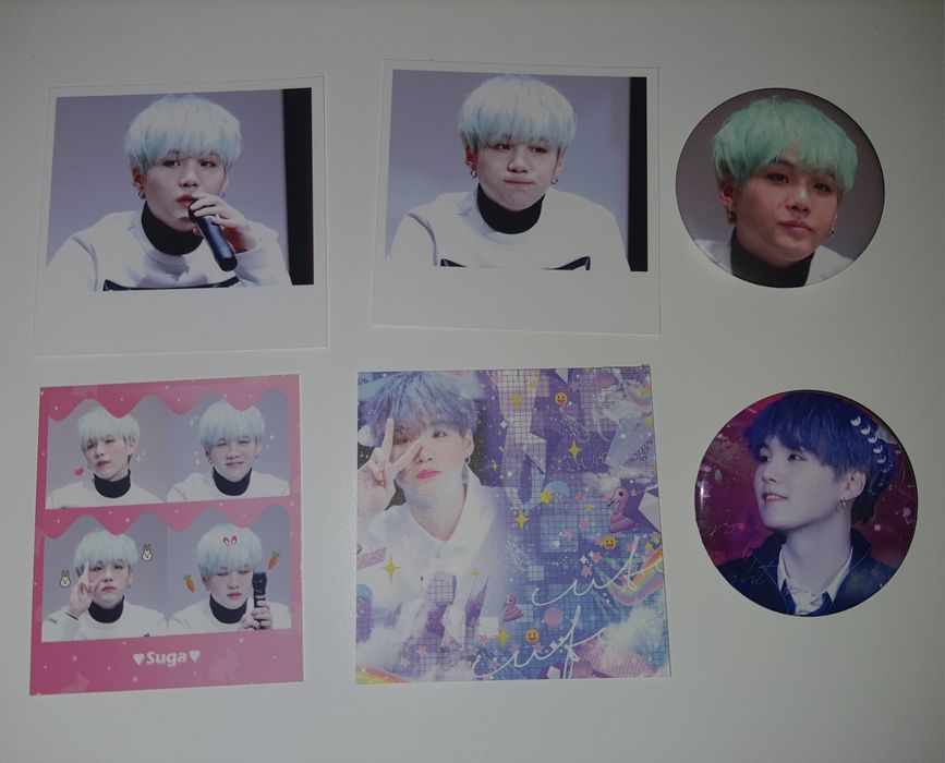 BTS Сет Yoongi картички