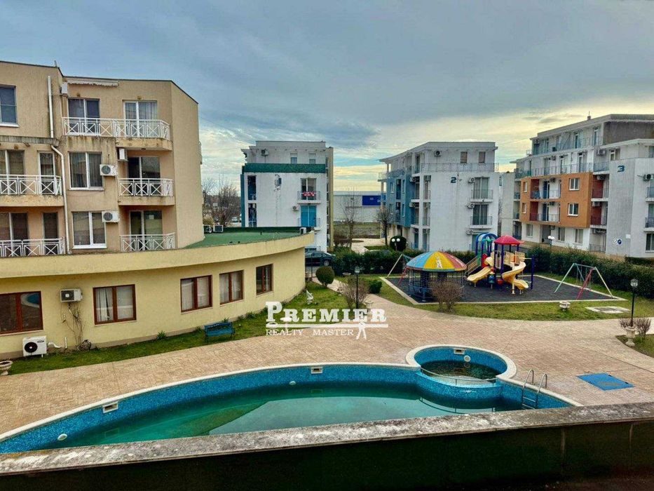 Студио 26м² на 2-ри етаж в Слънчев бряг с акт 16