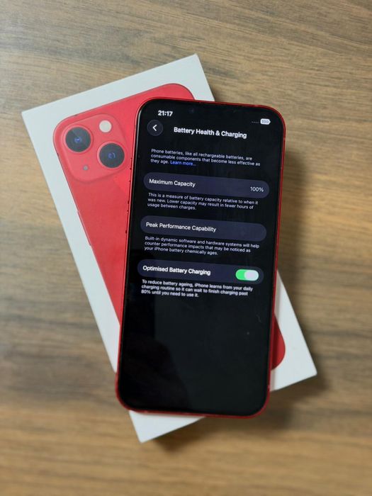 Iphone 13 red 128 gb