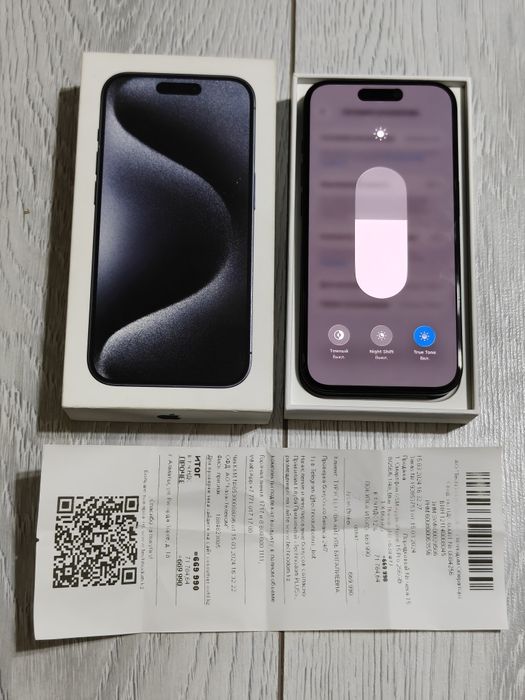 Iphone 15 pro 256 gb akb 90 EAC с чеком