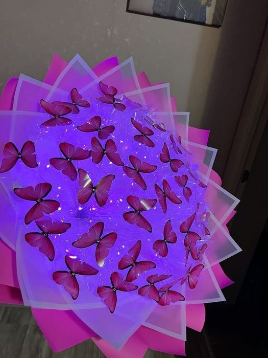 Букеты из бабочек